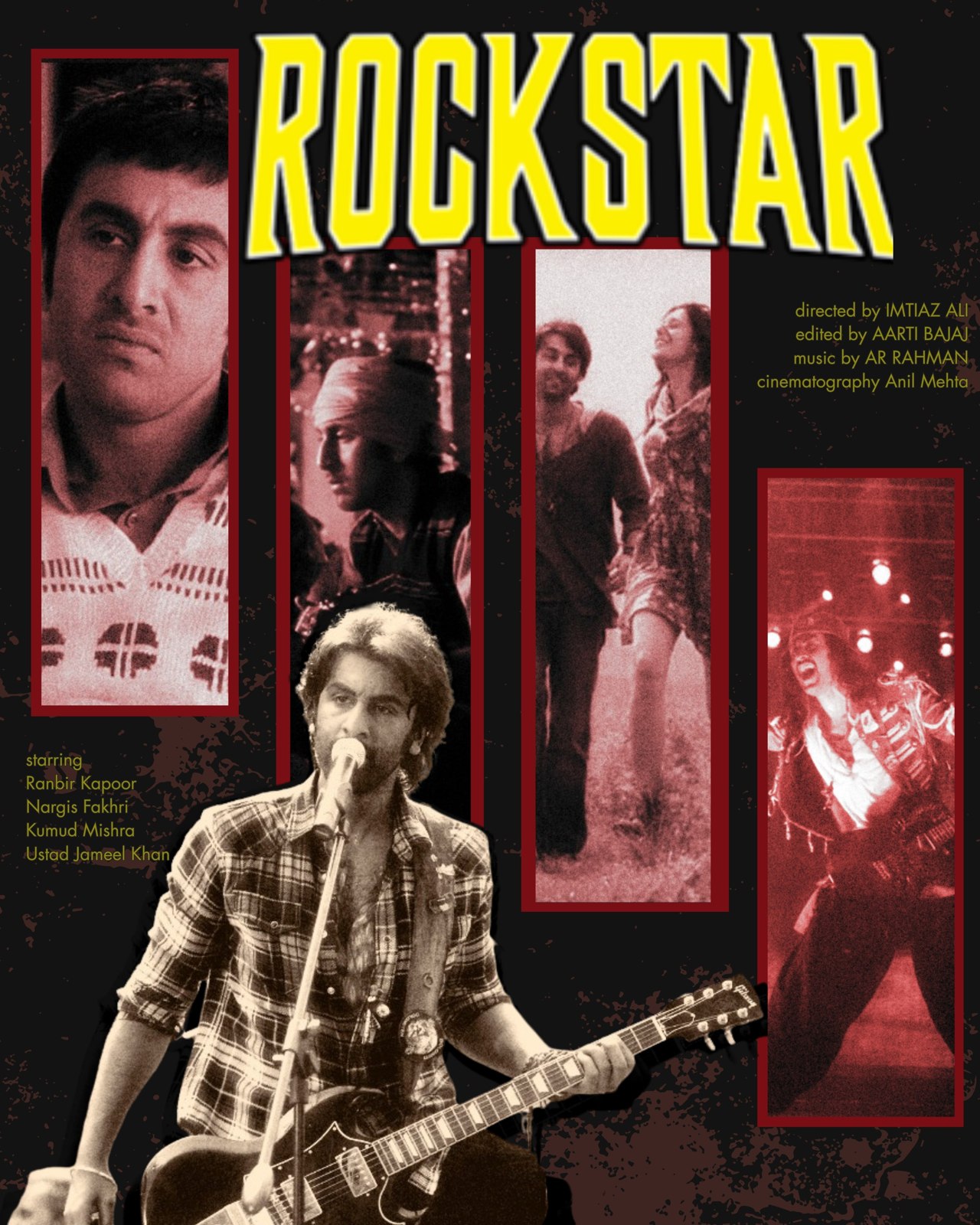 Rockstar — film poster study